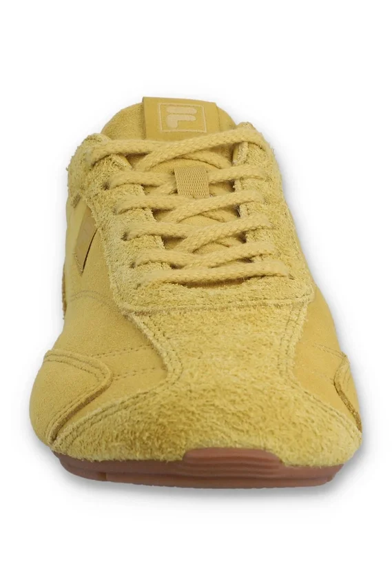 Sneaker Ritmo da donna in pelle scamosciata gialla