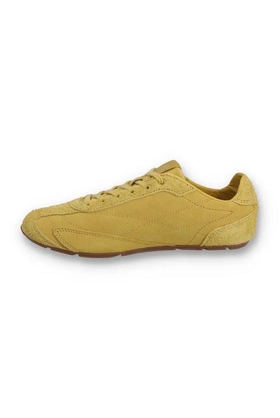 Sneaker Ritmo da donna in pelle scamosciata gialla