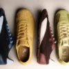 Sneaker Ritmo da donna in pelle scamosciata gialla