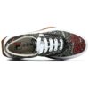 Sneakers a motivi floreali Nero/Verde
