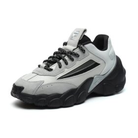 Sneakers alla moda a taglio basso Grigio