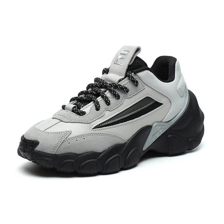Sneakers alla moda a taglio basso Grigio