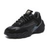 Sneakers alla moda basse Grigio/Nero