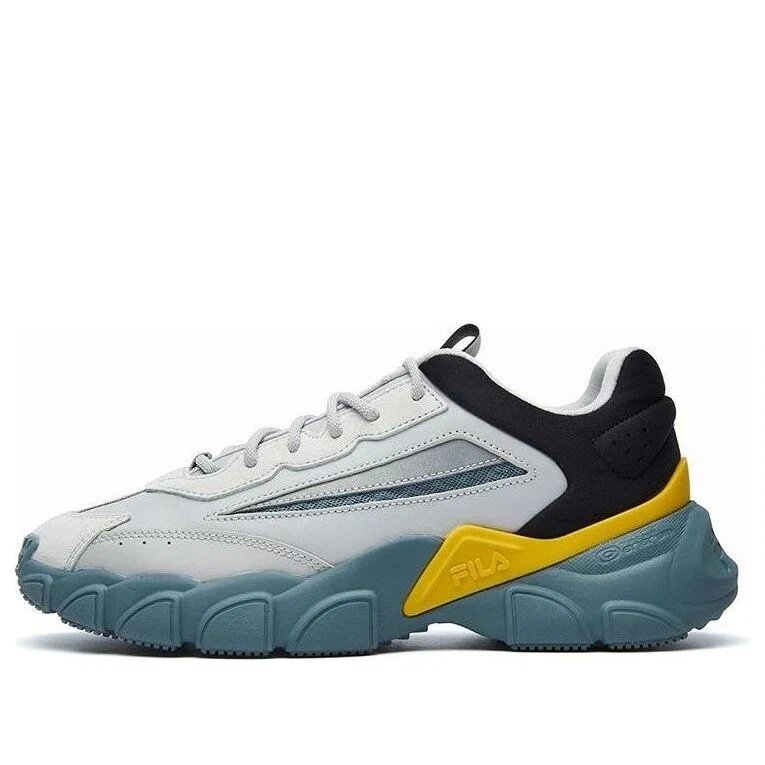 Sneakers alla moda Grigio/Giallo
