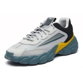 Sneakers alla moda Grigio/Giallo