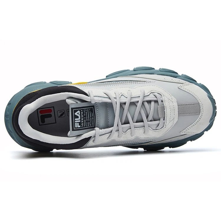 Sneakers alla moda Grigio/Giallo