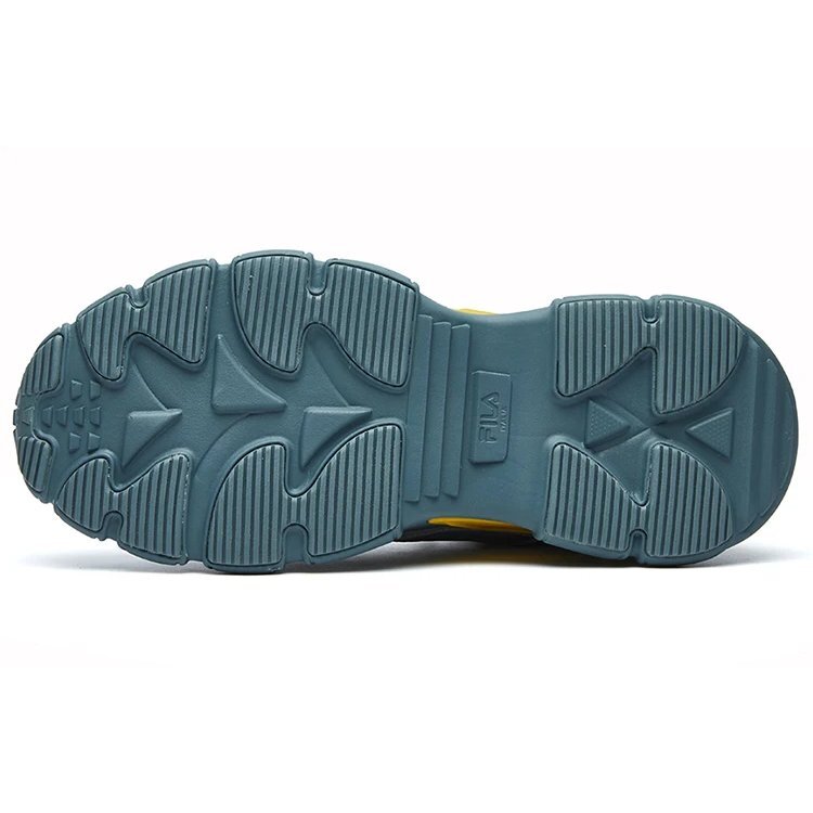 Sneakers alla moda Grigio/Giallo