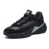 Sneakers alla moda Scarpe da corsa basse "Nero Grigio"