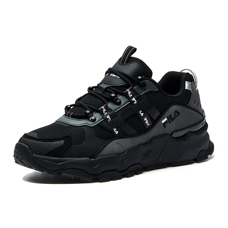 Sneakers alla moda Scarpe da corsa basse Nero/Grigio