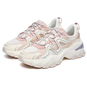 Sneakers Aurora “Bianco Rosa Viola”