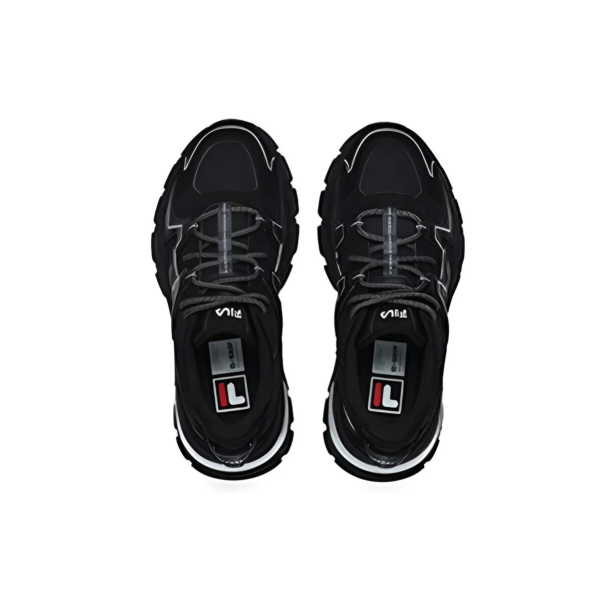 Sneakers Aurora "Black White"