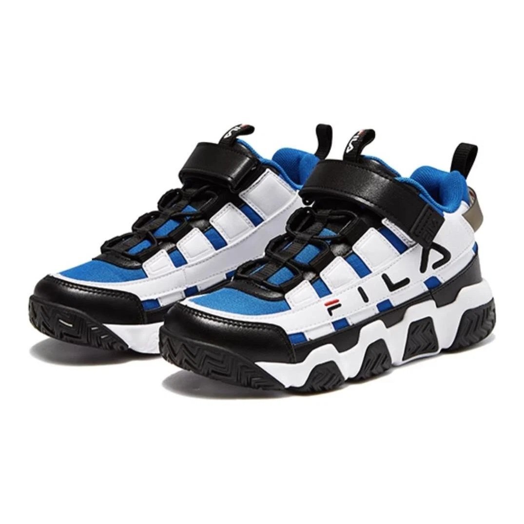 Sneakers Barricade "Bianco Nero Blu"