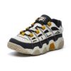 Sneakers Barricade Low "Bianco Nero Giallo"