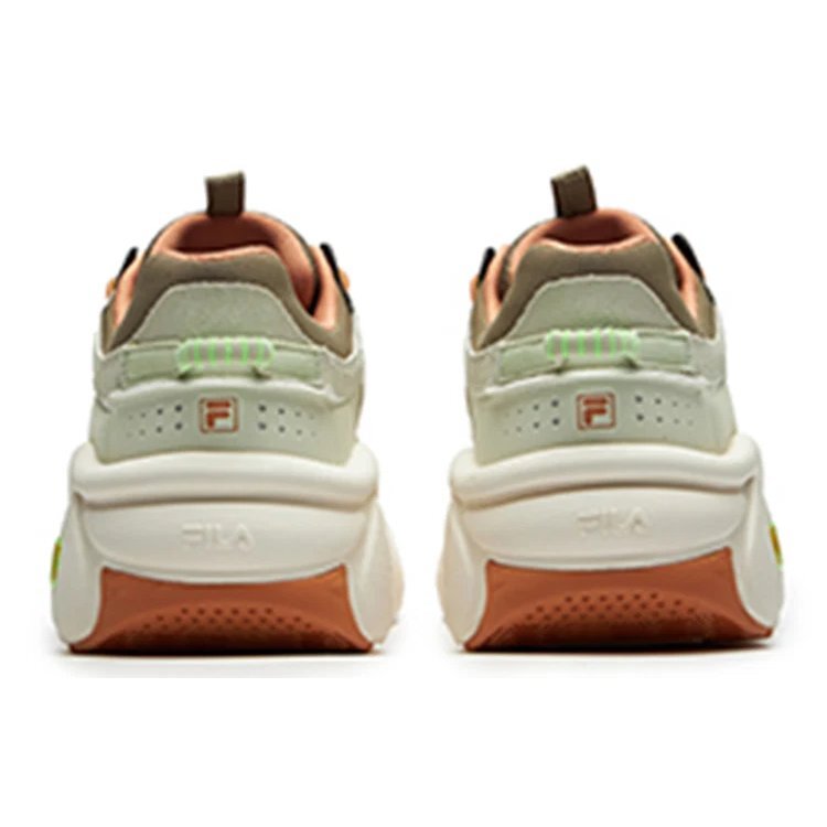 Sneakers Barricade Low "Verde Bianco Arancione"
