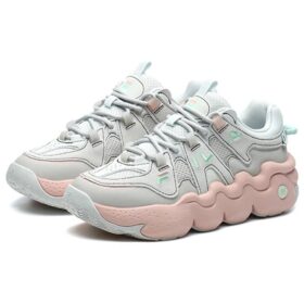 Sneakers basse Barricade “Grigio Rosa Bianco”