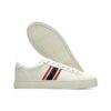 Sneakers basse "Bianco Rosso Nero"