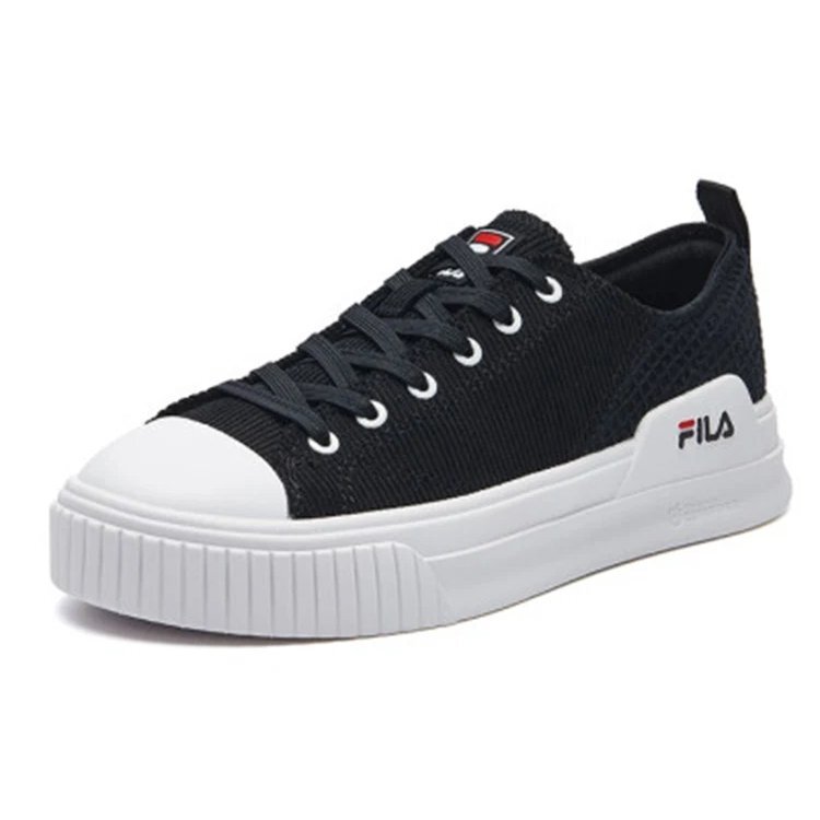 Sneakers basse da moda Court, nero