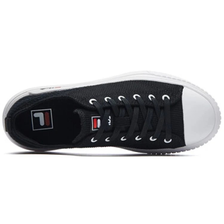 Sneakers basse da moda Court, nero