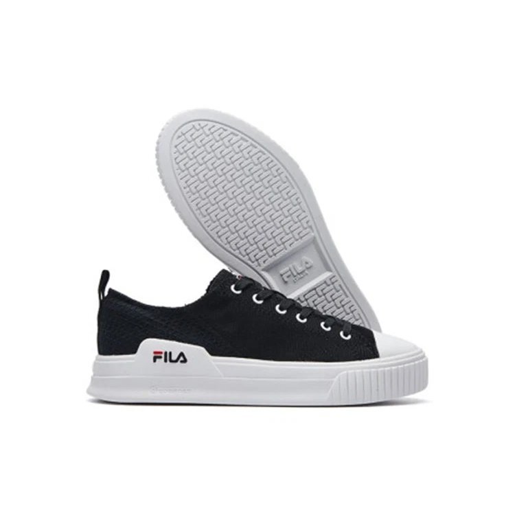 Sneakers basse da moda Court, nero
