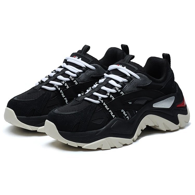 Sneakers basse e massicce Heritage-FHT GS Nero