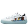 Sneakers basse Fashion Court Bianco/Verde