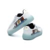 Sneakers basse Fashion Court Bianco/Verde