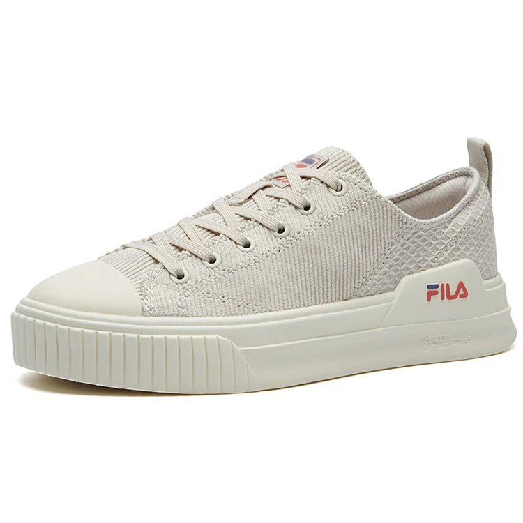 Sneakers basse Fashion Court color crema/bianco