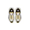 Sneakers basse vintage "Bianco Giallo Nero"
