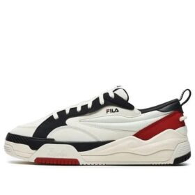 Sneakers Canestro "Bianco Nero Rosso"