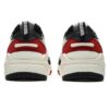 Sneakers Canestro "Bianco Nero Rosso"