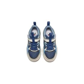 Sneakers casual “Bianco, blu, beige”