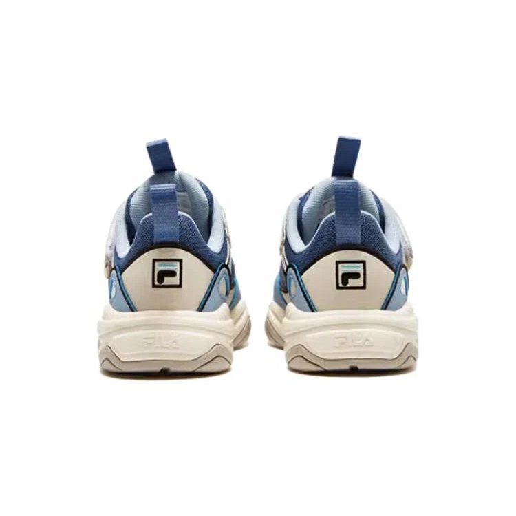 Sneakers casual "Bianco, blu, beige"