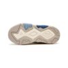 Sneakers casual "Bianco, blu, beige"