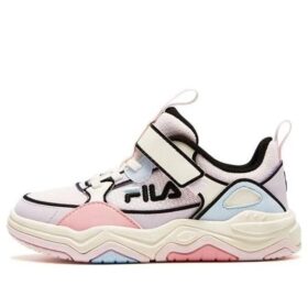 Sneakers casual "Bianco, blu, rosa"