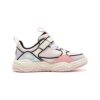 Sneakers casual "Bianco, blu, rosa"