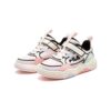 Sneakers casual "Bianco, blu, rosa"