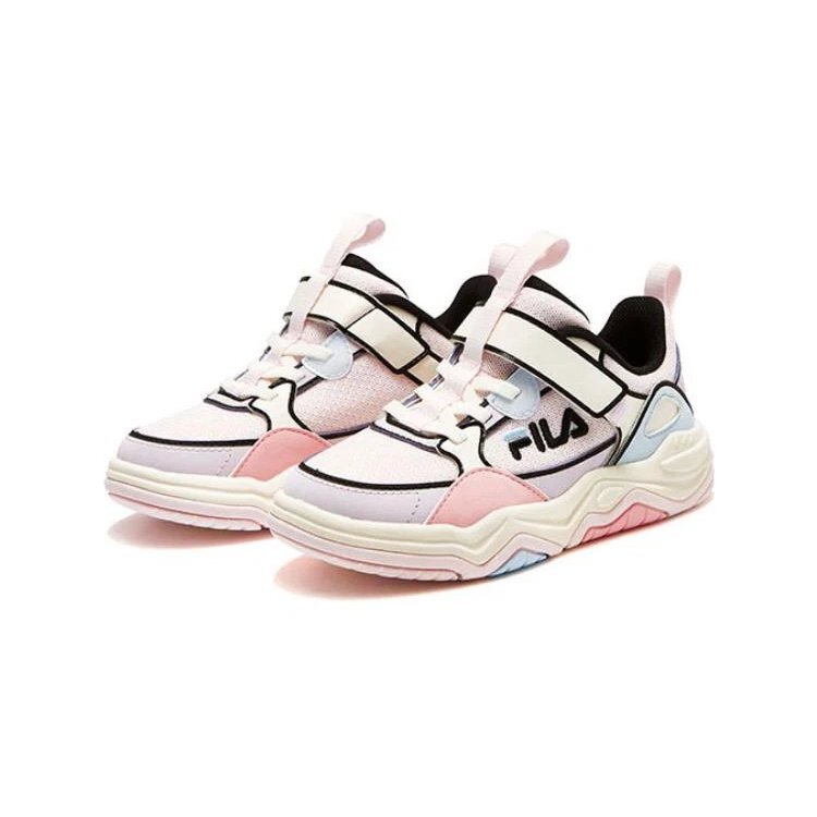 Sneakers casual "Bianco, blu, rosa"