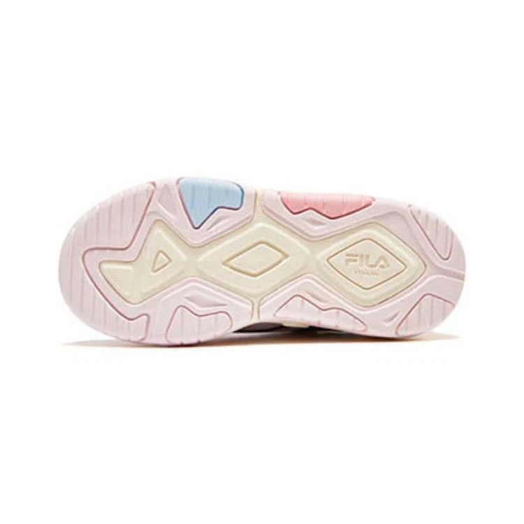 Sneakers casual "Bianco, blu, rosa"