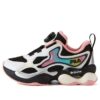 Sneakers casual "Bianco Nero Rosa"