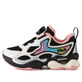 Sneakers casual "Bianco Nero Rosa"