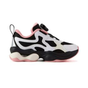 Sneakers casual “Bianco Nero Rosa”