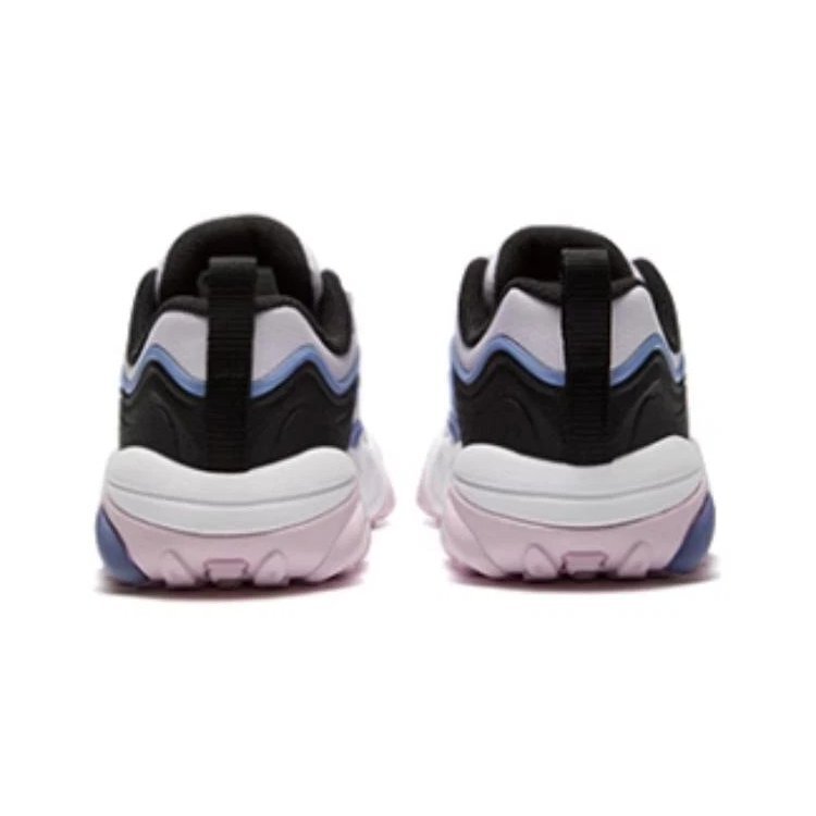 Sneakers casual essenziali "Rosa Blu Nero"
