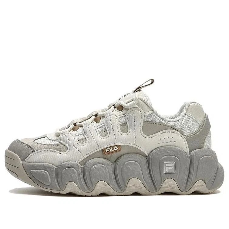 Sneakers chunky CROISSANT "Grigio Bianco"