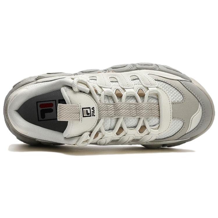Sneakers chunky CROISSANT "Grigio Bianco"