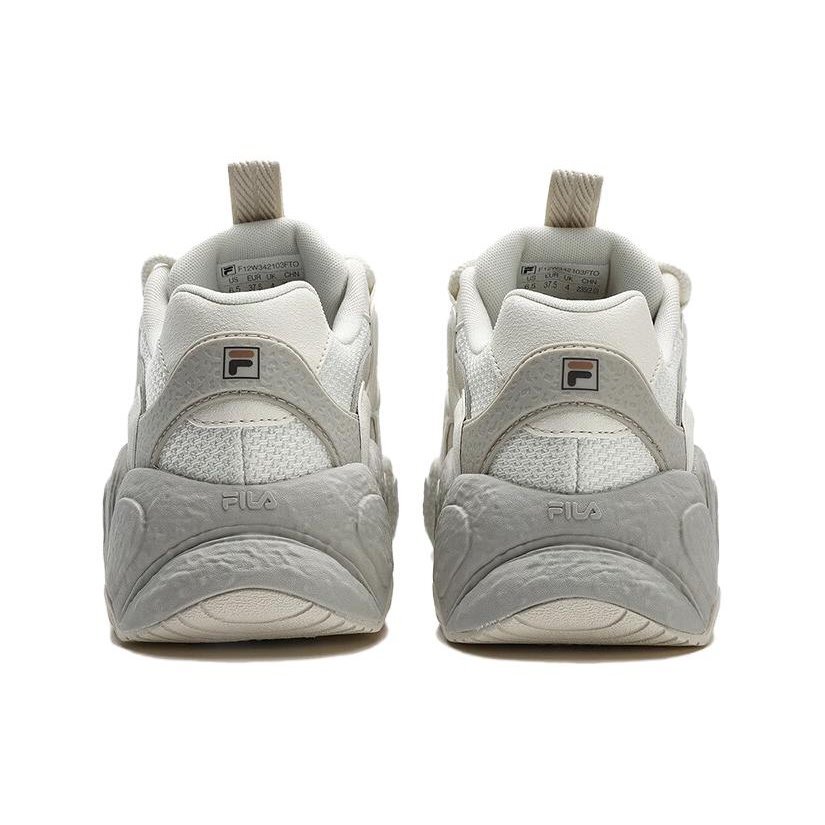 Sneakers chunky CROISSANT "Grigio Bianco"