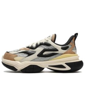 Sneakers chunky NUCLEO ICONA "Bianco Grigio Marrone"