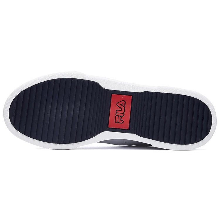 Sneakers con zeppa, bianche