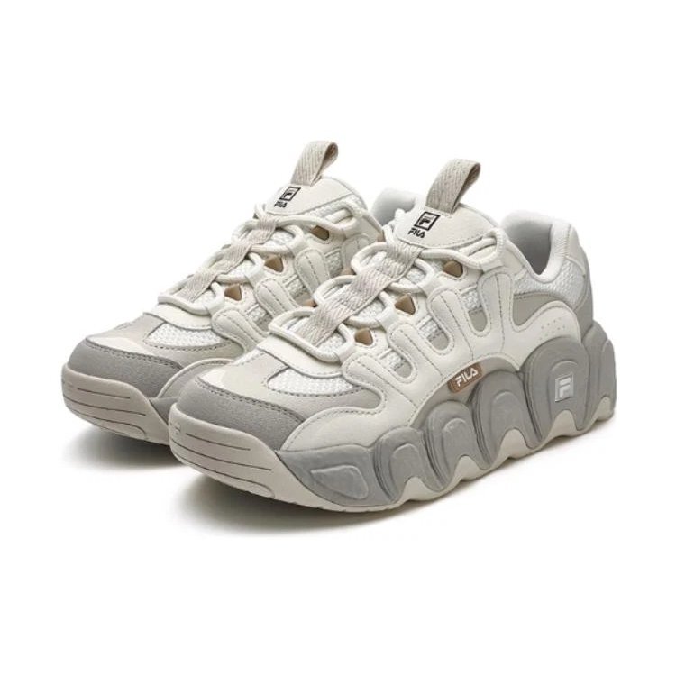 Sneakers CROISSANT Chunky "White Grey"