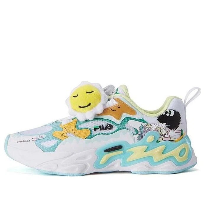 Sneakers da corsa alla moda "Bianco, Blu, Giallo"