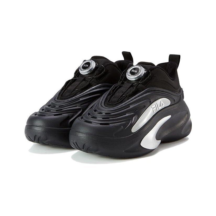 Sneakers da corsa alla moda "Black Silver"